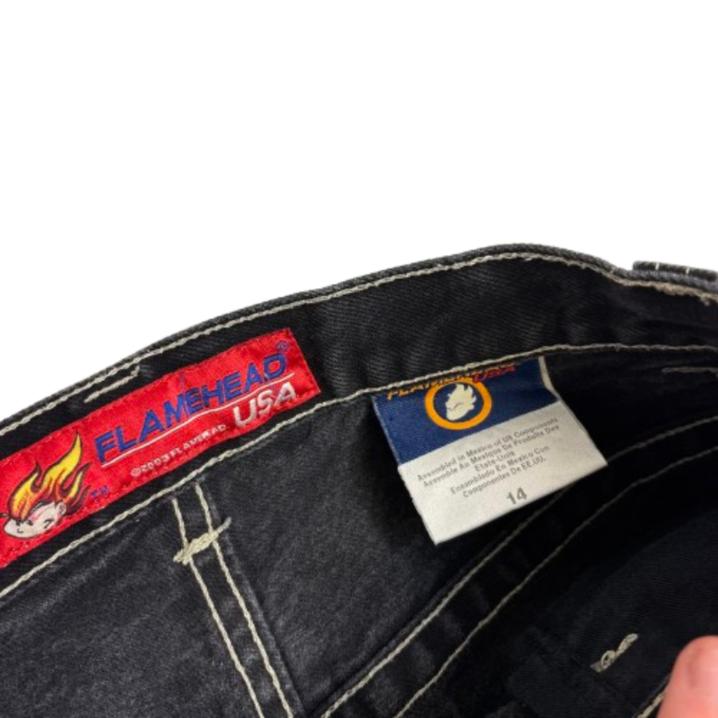 Vinatge 2000s Flamehead USA Jeans Size 24