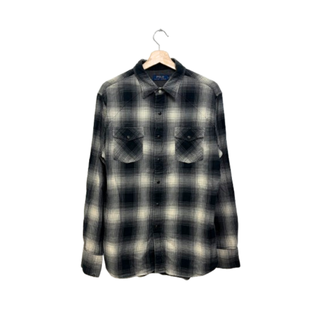 Polo Ralph Lauren Flannel Button Up Size Large