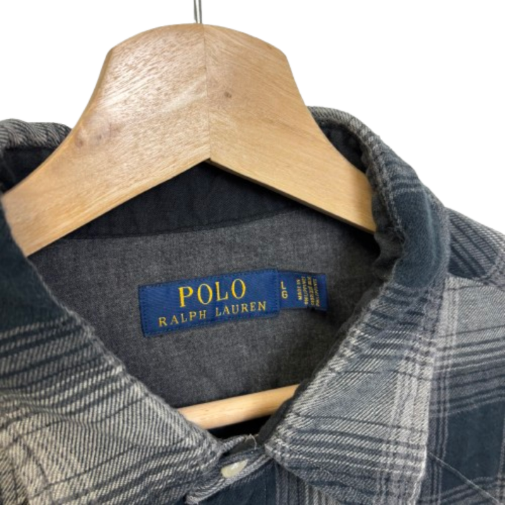 Polo Ralph Lauren Flannel Button Up Size Large