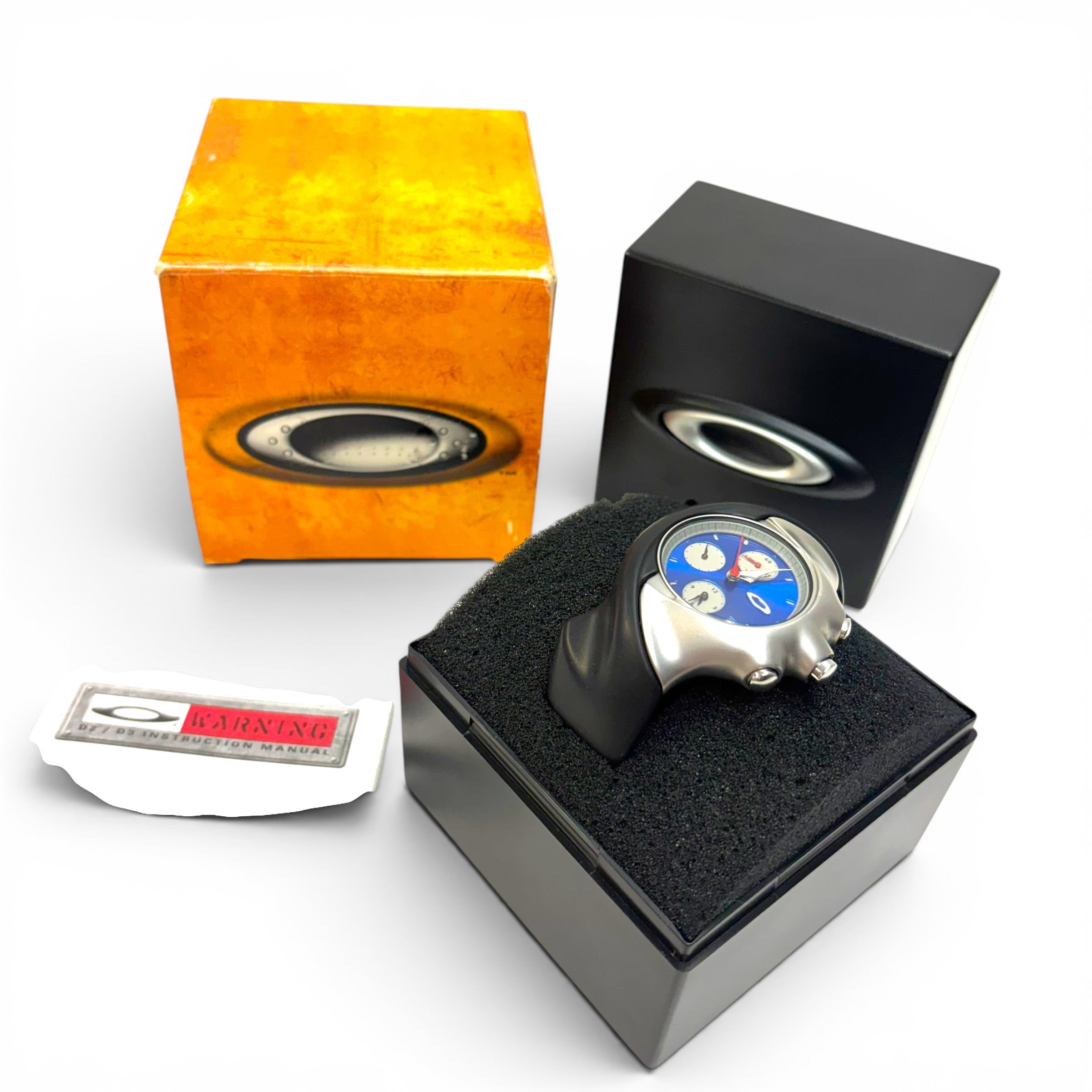 Oakley Detonator Blue Chrome Dial
