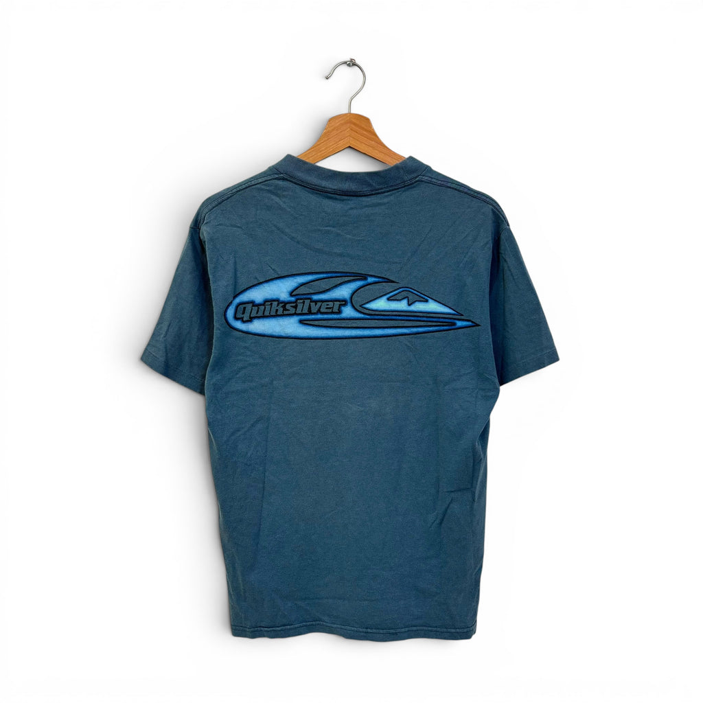 Vintage 90s Quiksilver Logo Shirt Small